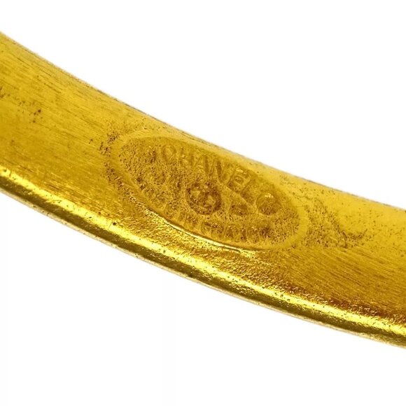Chanel Heart Bangle Gold 95P 134071 - Picture 3 of 4